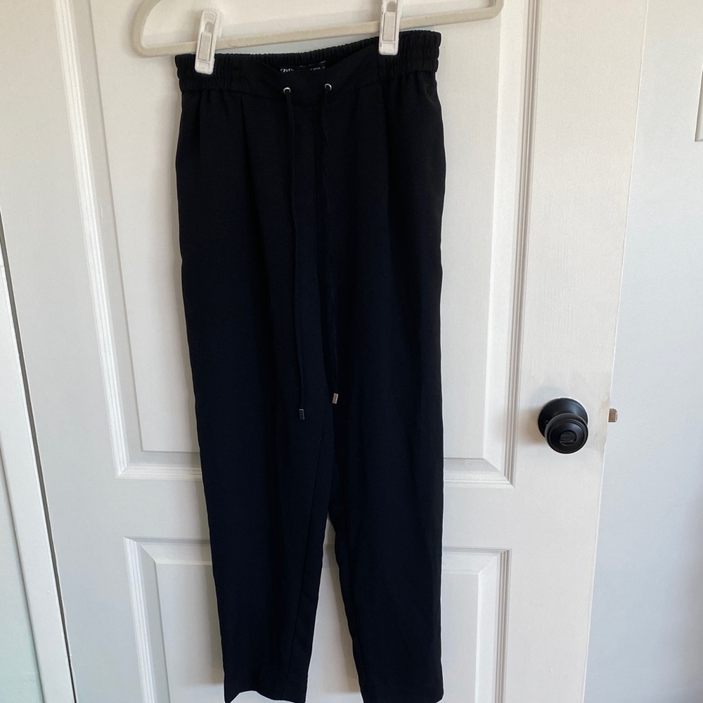 Zara Women black trousers